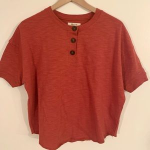 Madewell Short Sleeve Top - brand new with tag